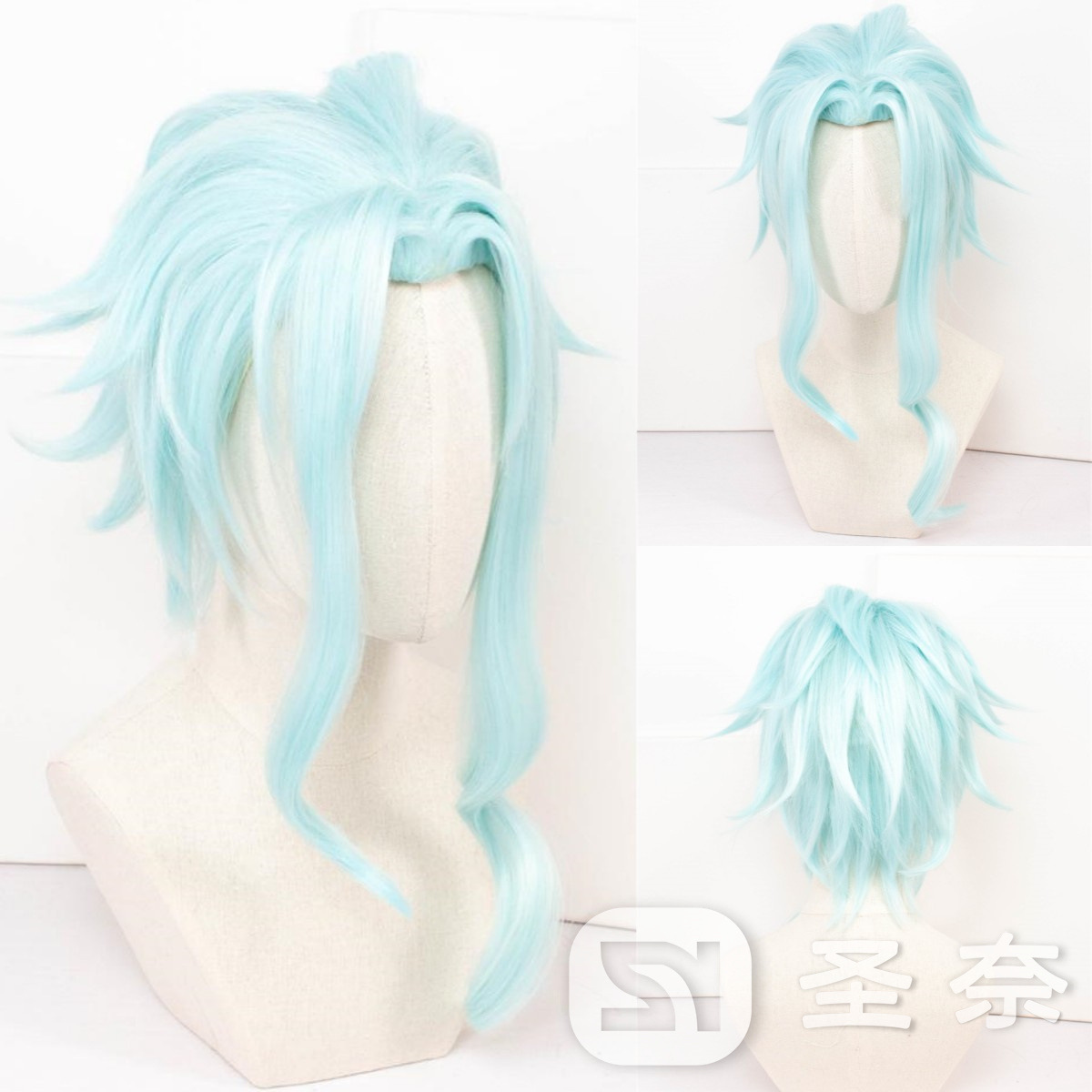 Genshin Impact Dottore Fatui H - огляд і ціна Anime Cosplay Wig Heat Resistant