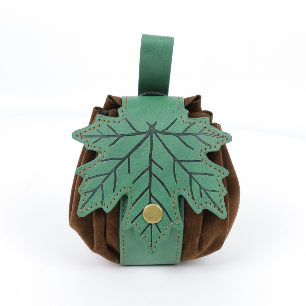 PU Leather Leaf Waist Bag for  - огляд і ціна Costumes