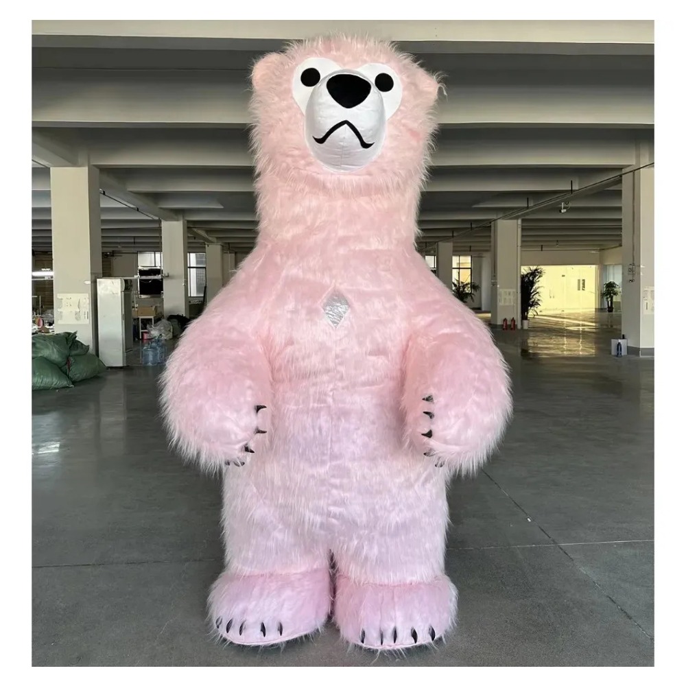 Inflatable Pink Bear Mascot Co - огляд і ціна Costumes