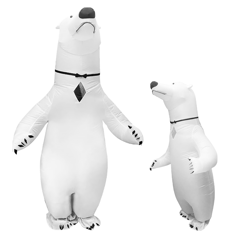 Polar bear Inflatable Costumes - огляд і ціна Inflatable Dinosaur Costume Adult