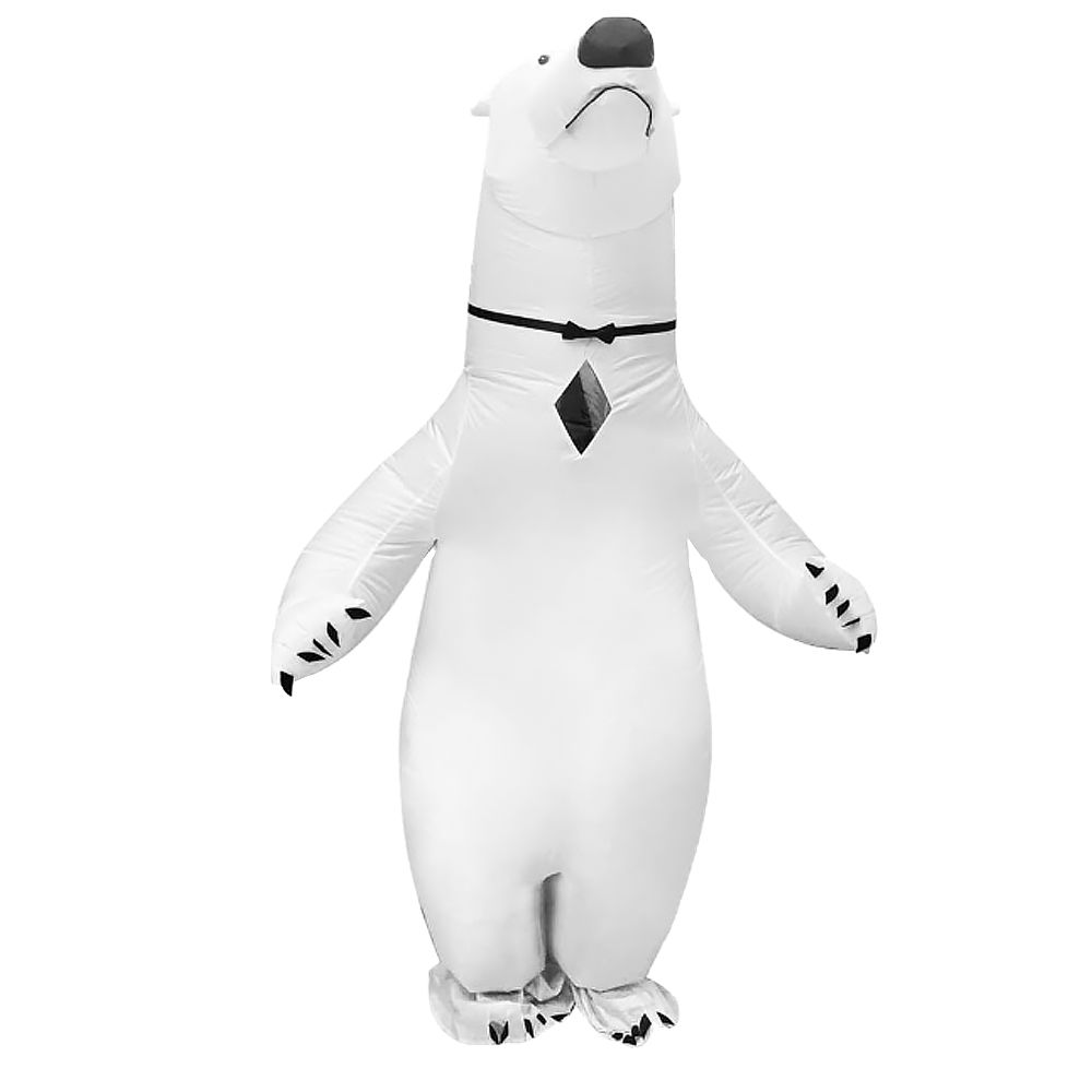 Polar bear Inflatable Costumes - огляд і ціна Inflatable Dinosaur Costume Adult