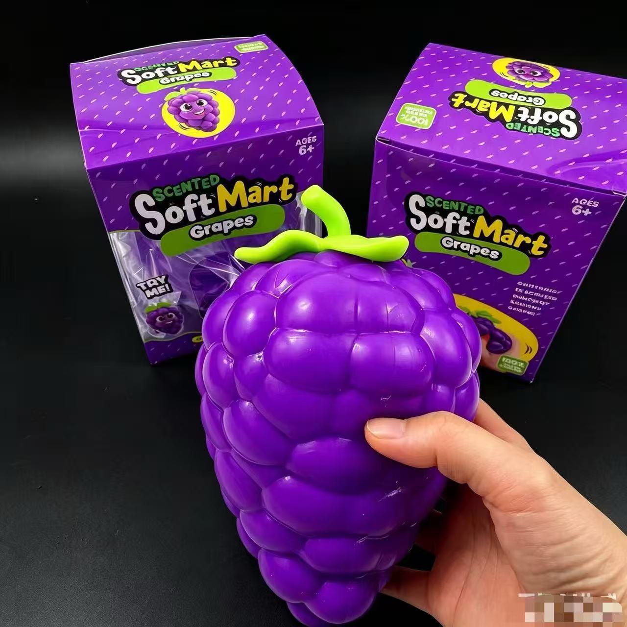 2026 Jumbo Grape Fruit Squishy - огляд і ціна Novelty Gifts