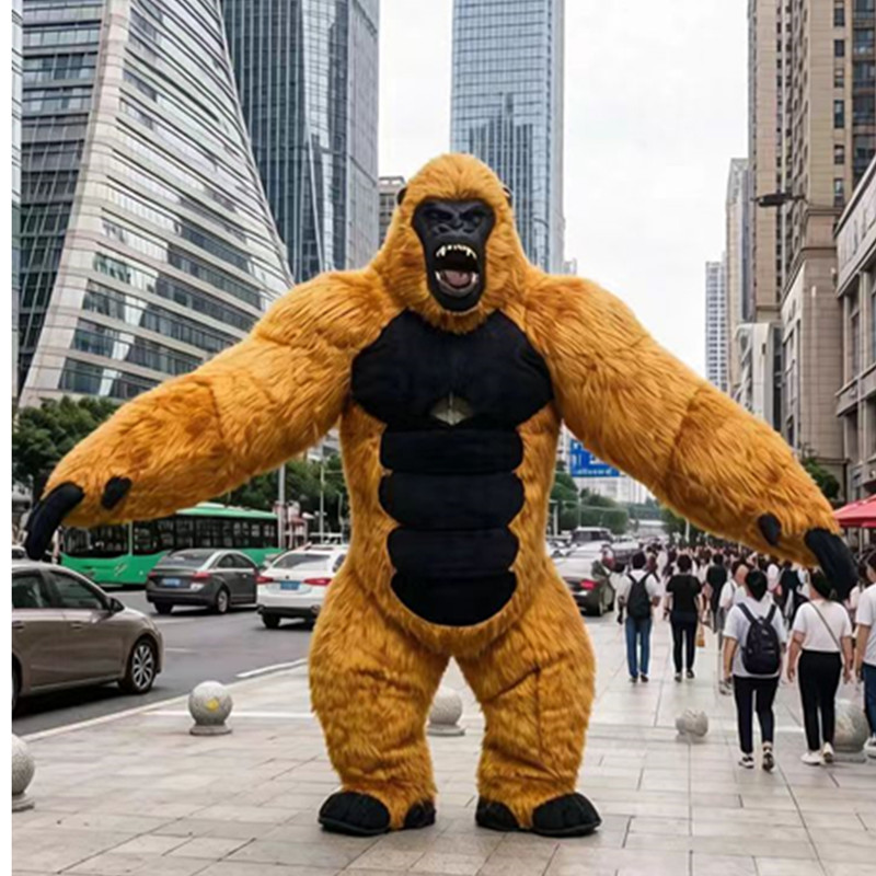Inflatable Mascot Gorilla Cost - огляд і ціна Inflatable Dinosaur Costume Adult