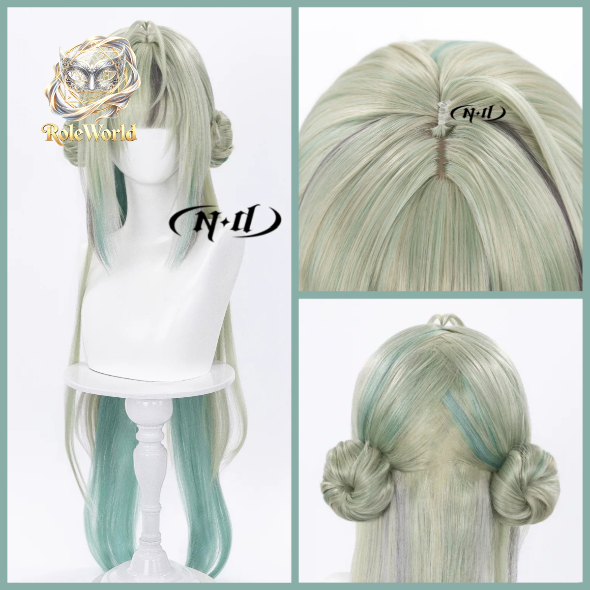 Si Wig Arknights Endfield Si C - огляд і ціна Anime Cosplay Wig Heat Resistant